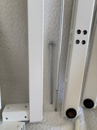 Escritorio Elevable IKEA TROTTEN Blanco