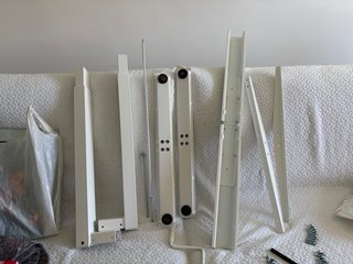 Escritorio Elevable IKEA TROTTEN Blanco