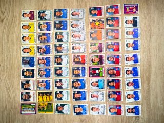 Lote 63 Cromos Panini Eurocopa 2012