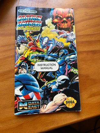 Captain America and the Avengers Sega Genesis
