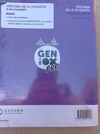 Historia de la Filosofía, 2 Bachillerato, Genio...