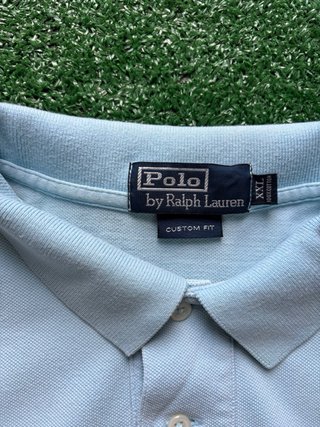 Polo Ralph Lauren Azzurro con Pony Rosa