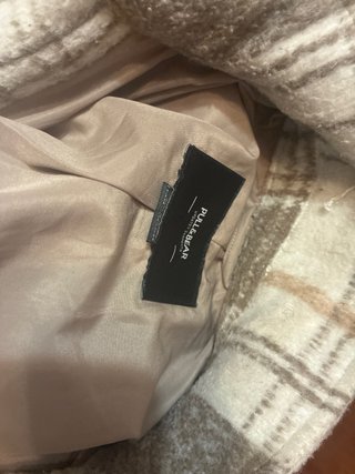 Chaqueta cuadros Pull&Bear