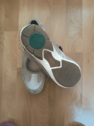 Zapatos Goefrey Beige/Plata Talla 39
