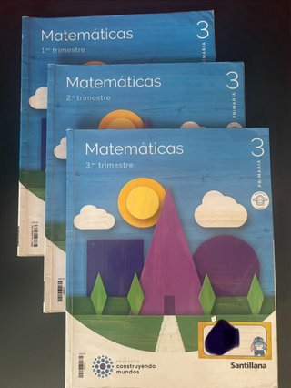 Libros 3º de Primaria.