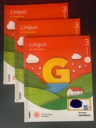 Libros 3º de Primaria.