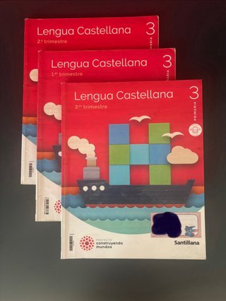 Libros 3º de Primaria.