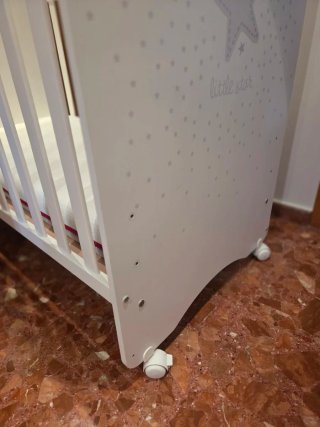 Cuna Micuna con colchón Ecuskids+regalo ropa cama