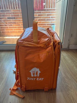 Mochila Just Eat Naranja