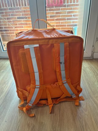 Mochila Just Eat Naranja