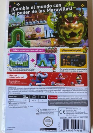 Super Mario Bros Wonder Nintendo Switch Nuevo