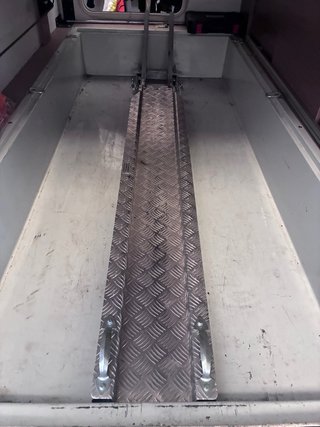 Porta motos autocaravana aluminio