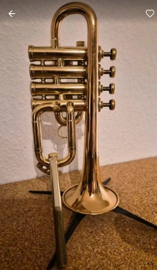 Trompeta Piccolo Selmer Bb/La