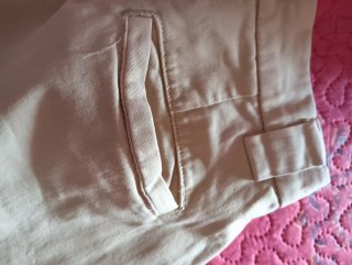 Pantalón Pull&Bear pinzas rosa talla 32