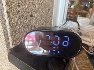 Reloj Digital Alarma X-A7 con Cámara WiFi
