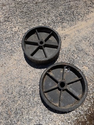 Ruedas de carro de vela (2 unidades) optimis