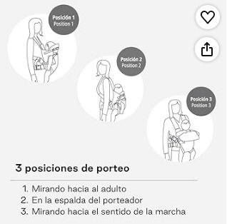 Mochila Portabebé Jané Dual