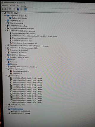 Ordenador VSPC i5 10th Gen 16GB RAM 8GB Gráfica
