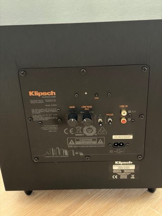 Subwoofer Inalámbrico Klipsch R-8SWi Negro