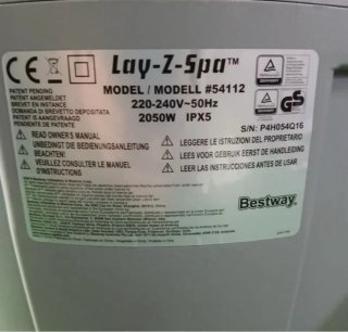 Bomba Bestway Lay-Z-Spa AirJet P4H054