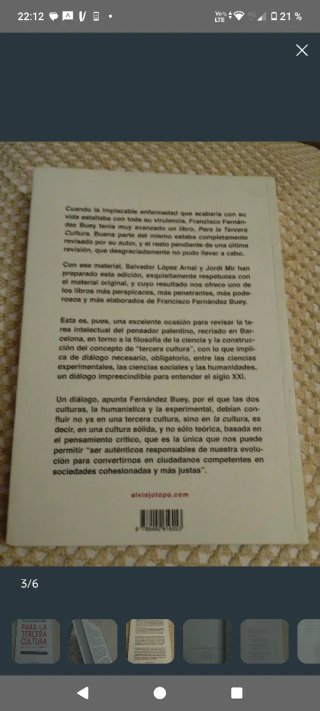 Para la Tercera Cultura