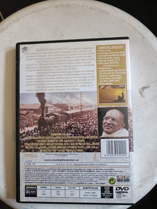 DVD Gandhi Película Histórica Español