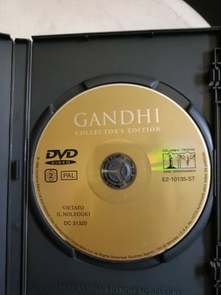 DVD Gandhi Película Histórica Español