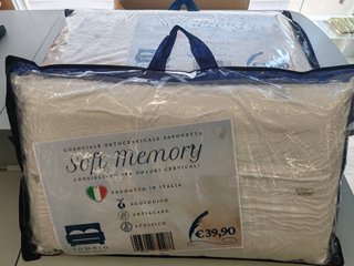 Coppia Cuscini Soft Memory Saponetta