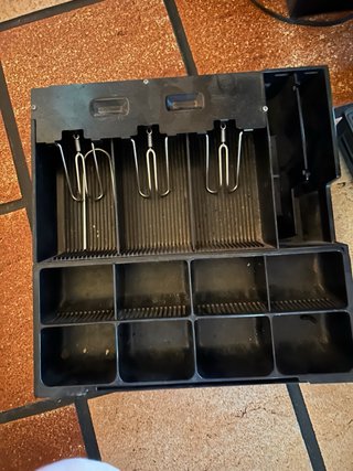 Cajones para efectivo de caja registradora