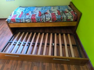 Cama nido de madera