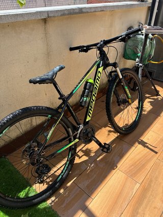 Bici Megamo Negra y Verde
