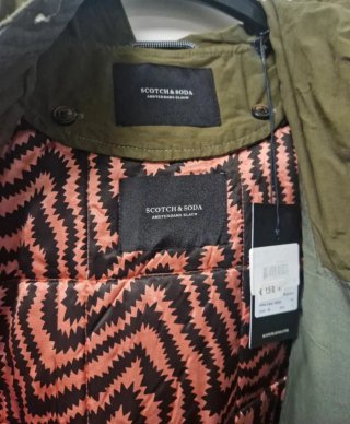 Parka verde chico Talla L