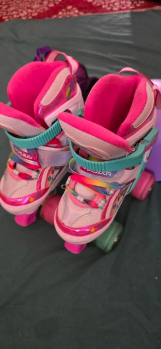 Patines y equipo de protección infantil