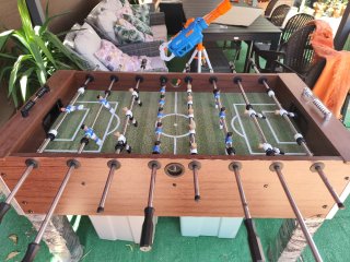 Futbolín Hach 73cm Alto 140cm Largo