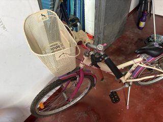 Bicicleta infantil niña