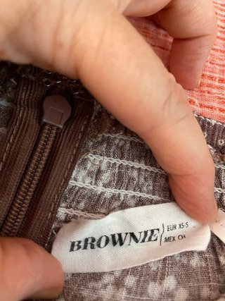 Conjunto Falda y Top Brownie XS-S