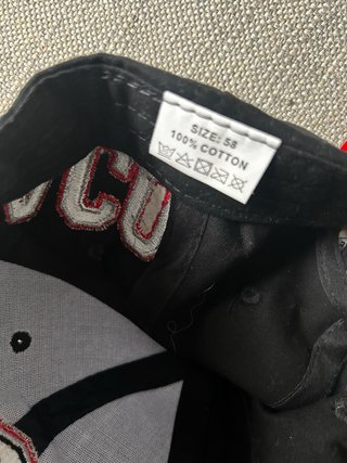 Gorra Monaco Negra y Roja