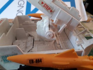 G.I. Joe Snow Cat Vehicle Vintage con Frostbite