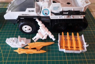 G.I. Joe Snow Cat Vehicle Vintage con Frostbite