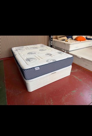CAMA ABATIBLE + COLCHÓN LIQUIDACIÓN-70%