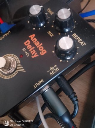 Pedal de guitarra Artec Analog Delay SE-ADL