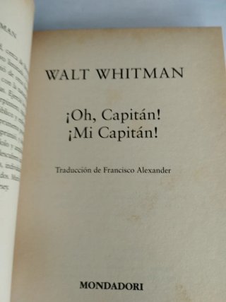 ¡Oh, Capitán! ¡Mi Capitán!