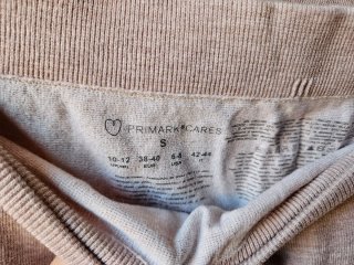 Pijama canalé encaje Primark S SIN ETIQUETA