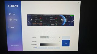 Monitor secundario TURZX 8.8" IPS 1920x480 32/9