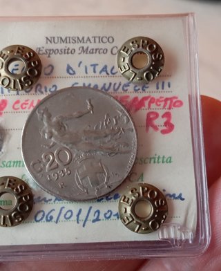 20 Centesimi 1935 R3 Vittorio Emanuele III
