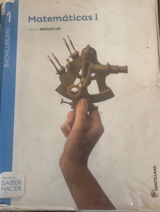 Libro de texto de matemáticas de bachillerato