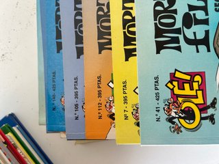 5 Comics mortadelo y filemon