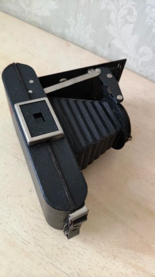 Cámara Kodak Brownie Plegable Negra