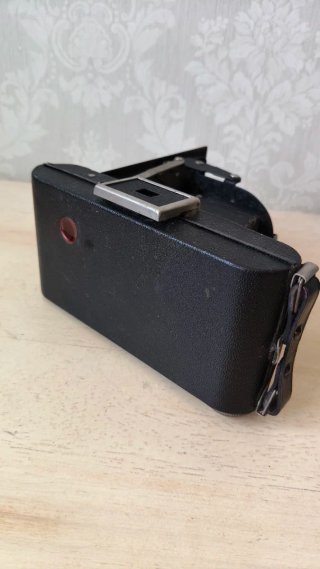 Cámara Kodak Brownie Plegable Negra