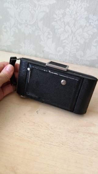 Cámara Kodak Brownie Plegable Negra